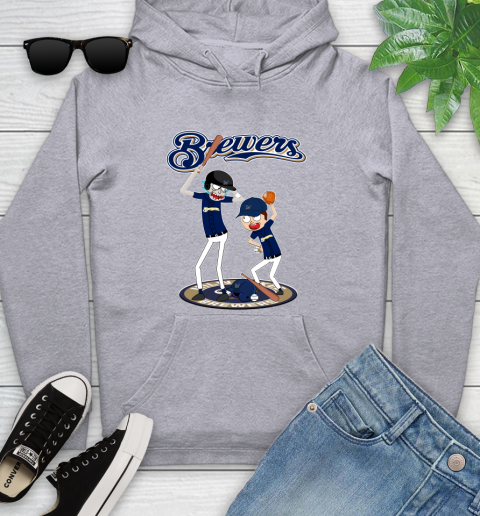 MLB Milwaukee Brewers Rick And Morty Baseball 142