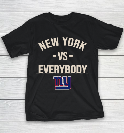New York Giants Vs Everybody Youth T-Shirt