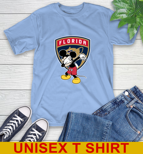 Florida Panthers NHL Hockey Dabbing Mickey Disney Sports T-Shirt 11