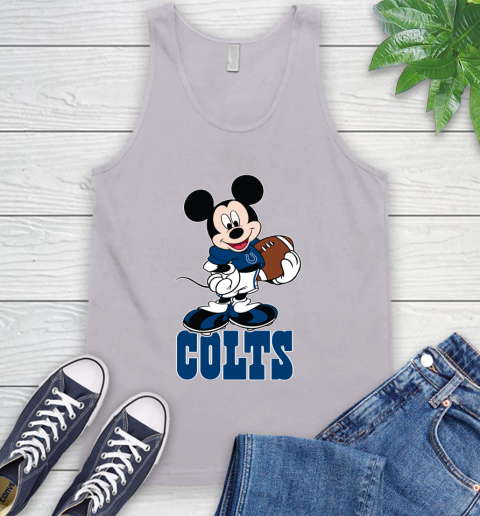 NFL Football Indianapolis Colts Cheerful Mickey Mouse Shirt Tank Top 4
