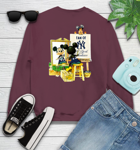 MLB Baseball New York Yankees Mickey Drawing Shirt 108