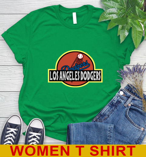 MLB Los Angeles Dodgers Jurassic Park Dinosaur Movie Baseball Sports 94