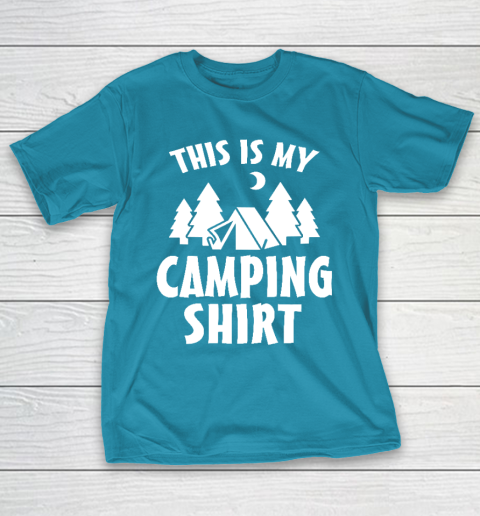 This is My Camping Shirt  Funny Camping T-Shirt 17