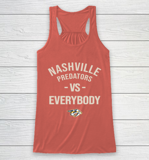Nashville Predators Vs Everybody Racerback Tank 3
