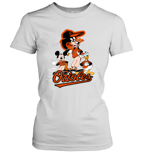 MLB Detroit Tigers Mickey Mouse Donald Duck Goofy Baseball T Shirt