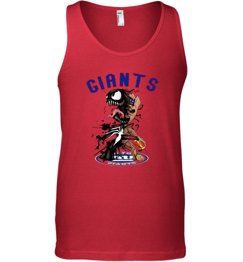 NFL New York Giants Football Venom Groot Guardians Of The Galaxy oKKjYk4QZ22 unisex tank 17 95 151514 front red