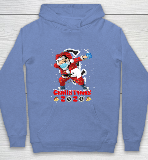 Chicago White Sox Funny Santa Claus Dabbing Christmas 2020 MLB Youth Hoodie 8