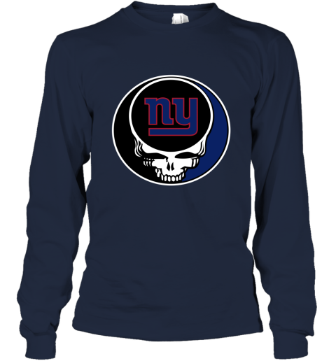 New York NY Giants Blue and White XL Long Sleeve T-Shirt NFL Football