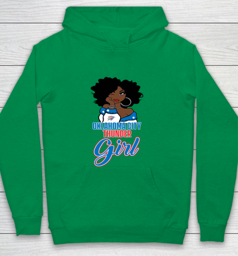 Oklahoma City Thunder Girl NBA Youth Hoodie 6