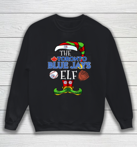 Toronto Blue Jays Christmas ELF Funny MLB Sweatshirt