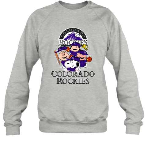 Peanuts Characters Just A Girl Who Loves Fall And Colorado Rockies Baseball  Shirt, hoodie, sweater, long sleeve and tank top