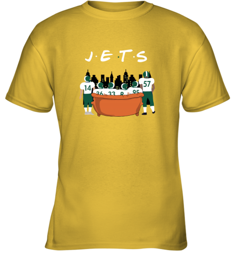 The New York Jets Together F.R.I.E.N.D.S NFL 6xbf the new york jets together friends nfl youth t shirt 26 front daisy