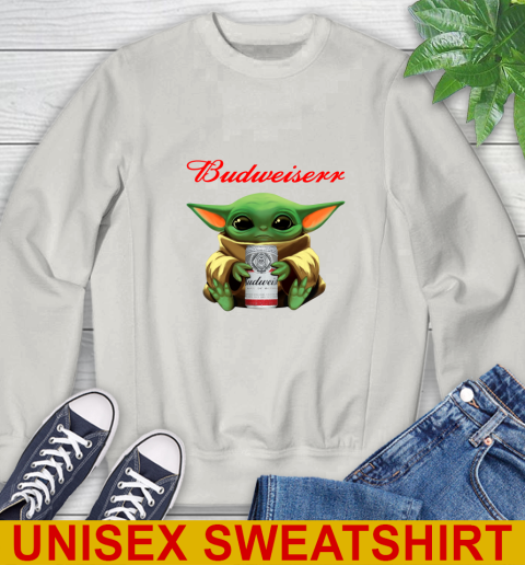 Star Wars Baby Yoda Hugs Budweiser Beer Shirt 36
