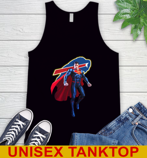 NFL Superman DC Sports Football Buffalo Bills Tank Top 2