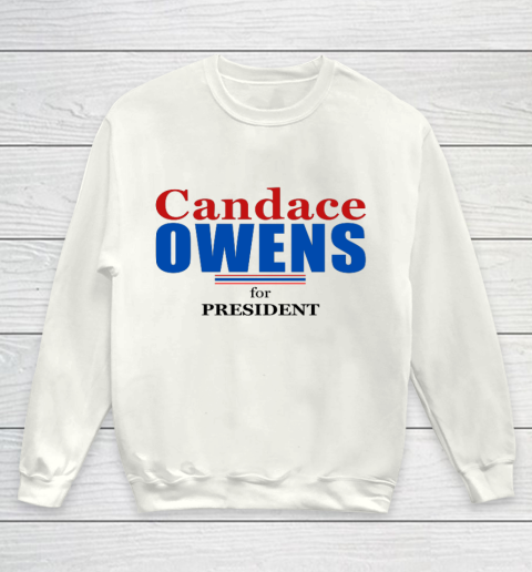 Candace Owens for President 2024 (3) Youth Sweatshirt
