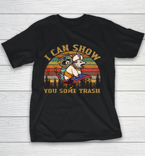 I Can Show You Some Trash Racoon Possum Vintage Youth T-Shirt