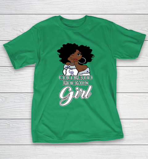 Colorado Rockiess Girl MLB T-Shirt 7