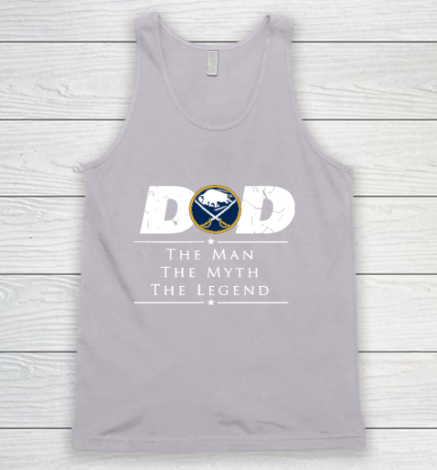 Buffalo Sabres NHL Ice Hockey Dad The Man The Myth The Legend Tank Top 3