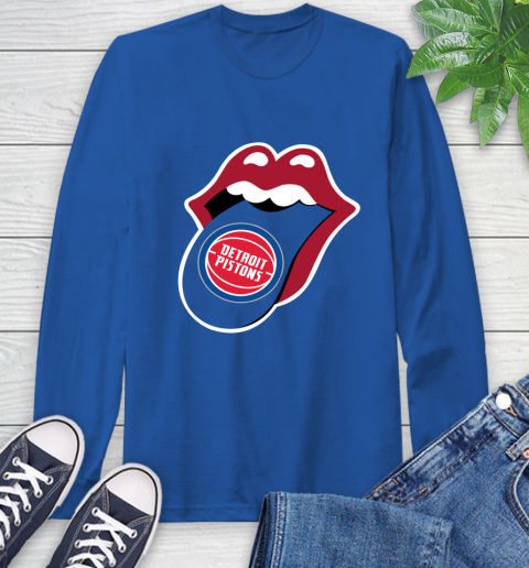 Detroit Pistons NBA Basketball Lips I Root For My Team Adoring Fan 66