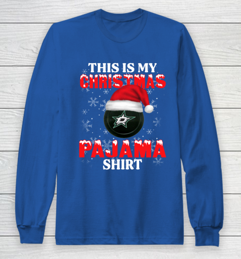 Dallas Stars This Is My Christmas Pajama Shirt NHL Long Sleeve T-Shirt 6