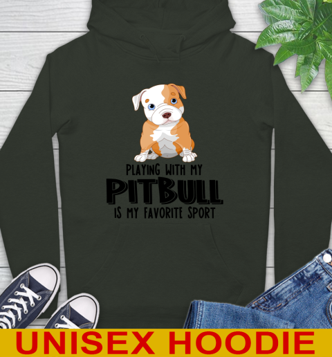 Playing with my pitbull is my favorite sport 24