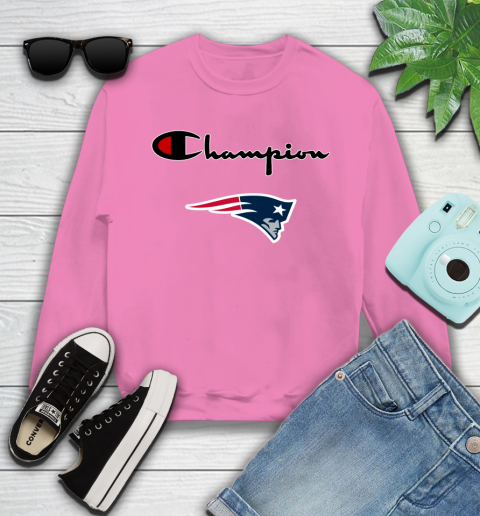 NFL Football New England Patriots Champion Shirt Youth Sweatshirt 3