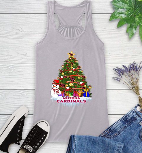 Arizona Cardinals Merry Christmas NFL Football Sports Racerback Tank 5