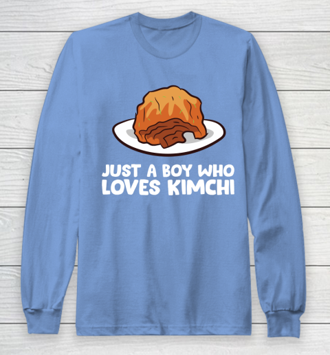 Just a Boy Who Loves Kimchis Funny Kimchi Long Sleeve T-Shirt 8