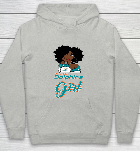 Miami Dolphins Girl NFL Youth Hoodie 2