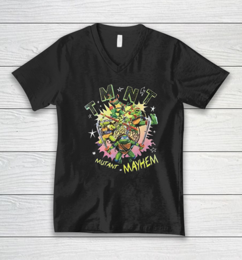 Yoshi P TMNT Mutant Mayhem V-Neck T-Shirt