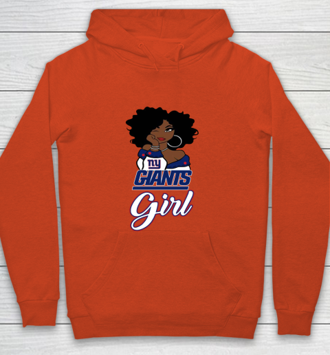 New York Giants Girl NFL Youth Hoodie 4