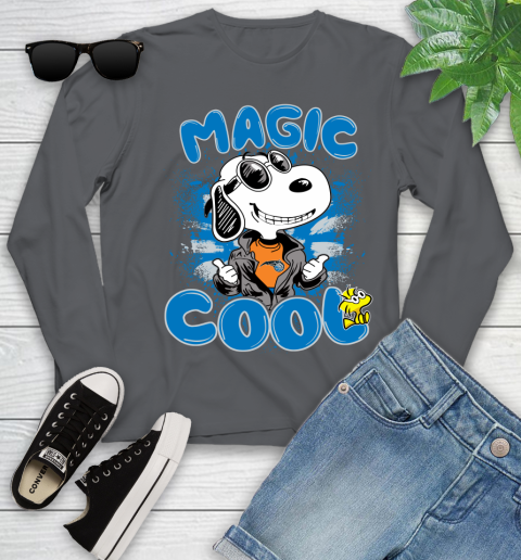 NBA Basketball Orlando Magic Cool Snoopy Shirt Youth Long Sleeve 8