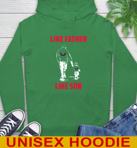 Washington Capitals NHL Hockey Like Father Like Son Sports Hoodie 8