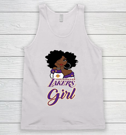 Los Angeles Lakers Girl NBA Tank Top 2
