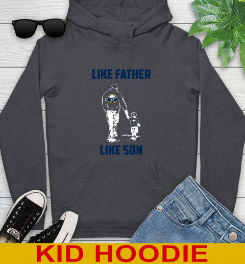 Buffalo Sabres NHL Hockey Like Father Like Son Sports Youth Hoodie 9