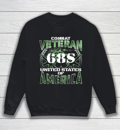 Veteran Shirt 68S MOS United States Combat Veteran Sweatshirt