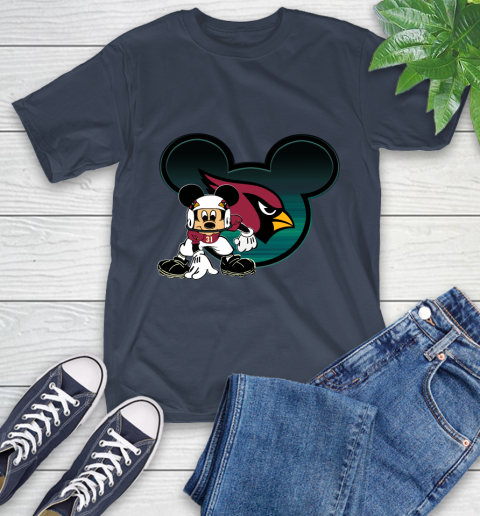 NFL Arizona Cardinals Mickey Mouse Disney Football T Shirt T-Shirt 4
