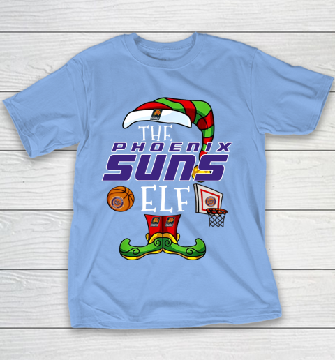 Phoenix Suns Christmas ELF Funny NBA Youth T-Shirt 9 Phoenix Suns Christmas ELF Funny NBA Youth T-Shirt - Image 9