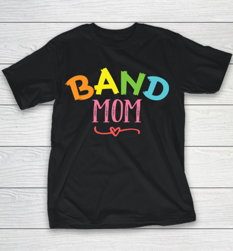 Mother's Day Funny Gift Ideas Apparel  band mom colorful design gift T Shirt Youth T-Shirt
