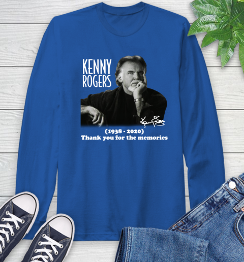 Kenny Rogers 1938 2020 signature thank you for the memories 64