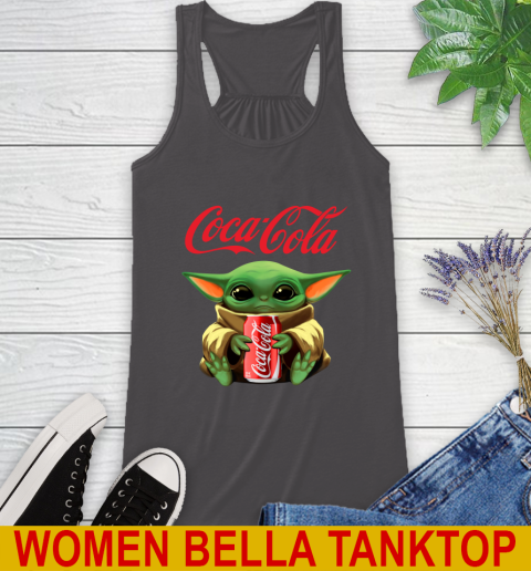 Star Wars Baby Yoda Hugs Coca Cola Soft Drink Shirt 48