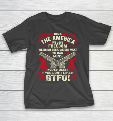 Veteran Shirt Gun Control This is The America T-Shirt