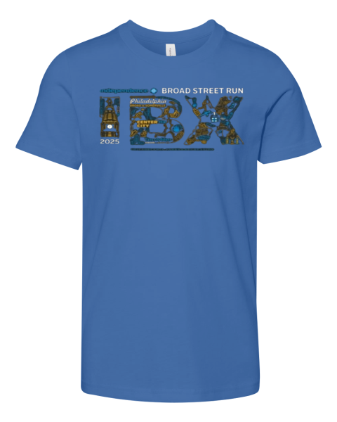 Ibx Broad Street Run Independence 2025 Premium Youth T-shirt