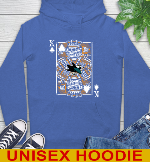 San Jose Sharks NHL Hockey The King Of Spades Death Cards Shirt Hoodie 9