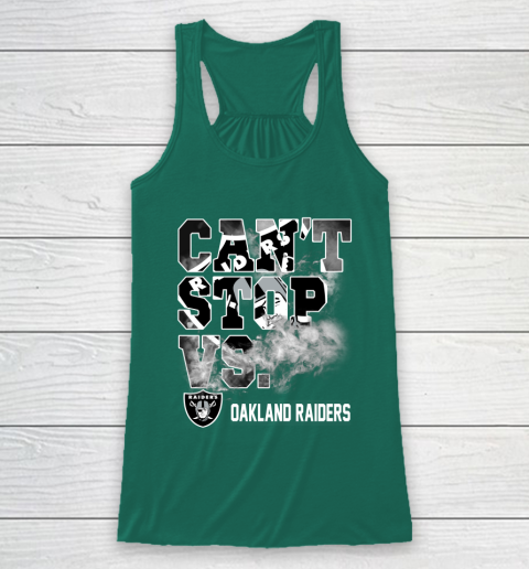 NFL Oakland Raiders Can't Stop Vs Racerback Tank 5