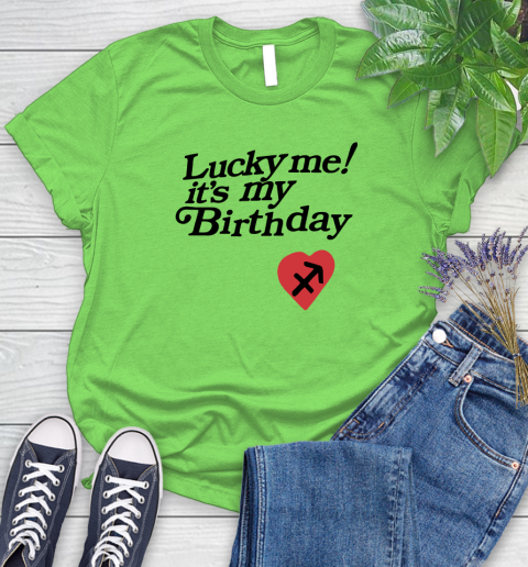 Lucky me it's my birthday shirt 75