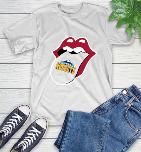 Denver Nuggets NBA Basketball Lips I Root For My Team Adoring Fan