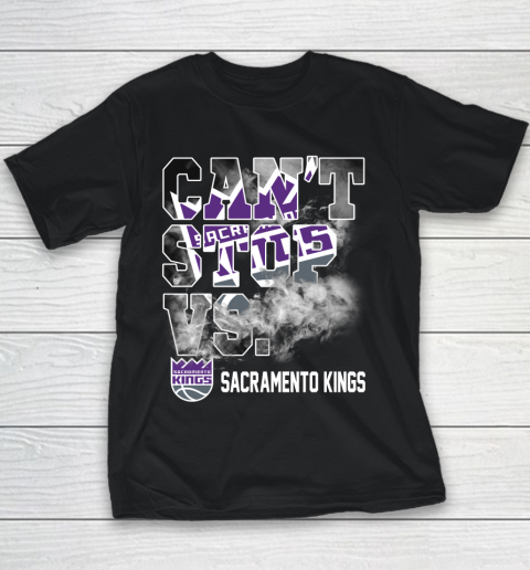 NBA Sacramento Kings Basketball Can't Stop Vs Youth T-Shirt