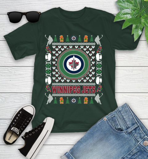 Winnipeg Jets Merry Christmas NHL Hockey Loyal Fan Ugly Shirt 104