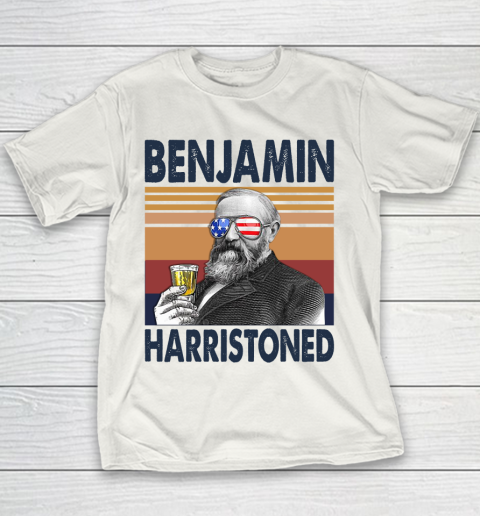 Benjamin Harristoned Drink Independence Day The 4th Of July Shirt Youth T-Shirt